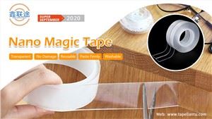 Nano Gel Pad Traceless Πολυλειτουργικά αντιολισθητικά τακάκια Universal Nano Magic αυτοκόλλητα για διοργανωτή καλωδίων